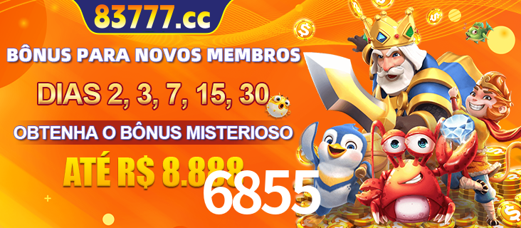 Anúncio dos benefícios para Membro VIP Sênior na plataforma 6855, incluindo bônus promocionais, semanais e mensais, ilustrado com o personagem Fortune Tiger.